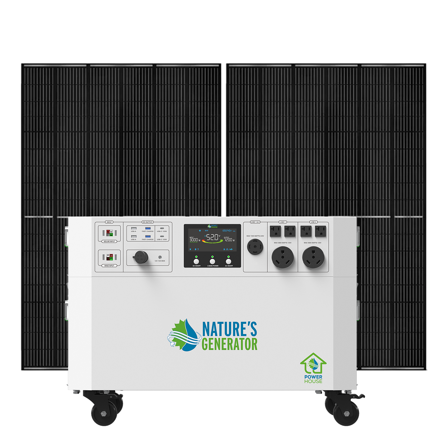 Generador Solar para Todo el Hogar Powerhouse V2