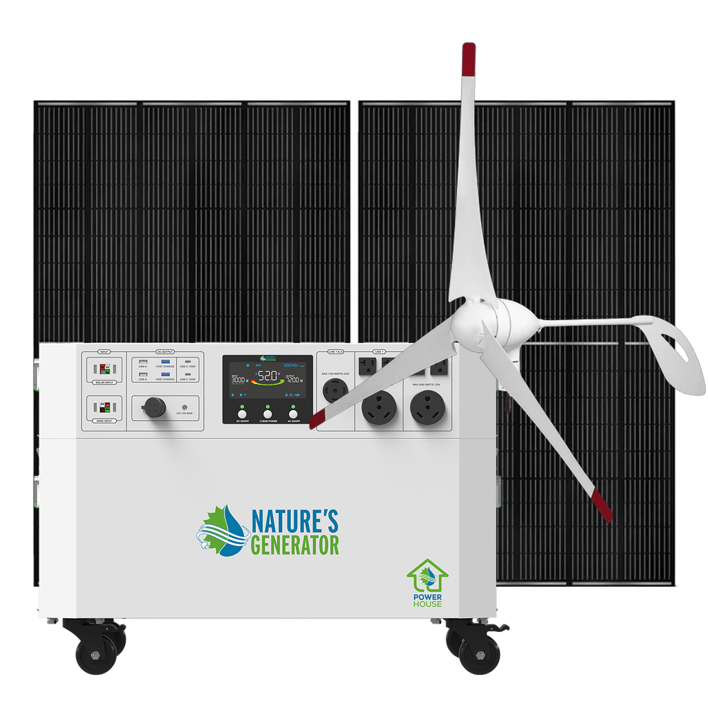 Generador solar y eólico Powerhouse V2