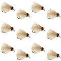 Bead Head LaFontaine Tan Deep Sparkle Caddis Pupa - 12 Flies Size 12
