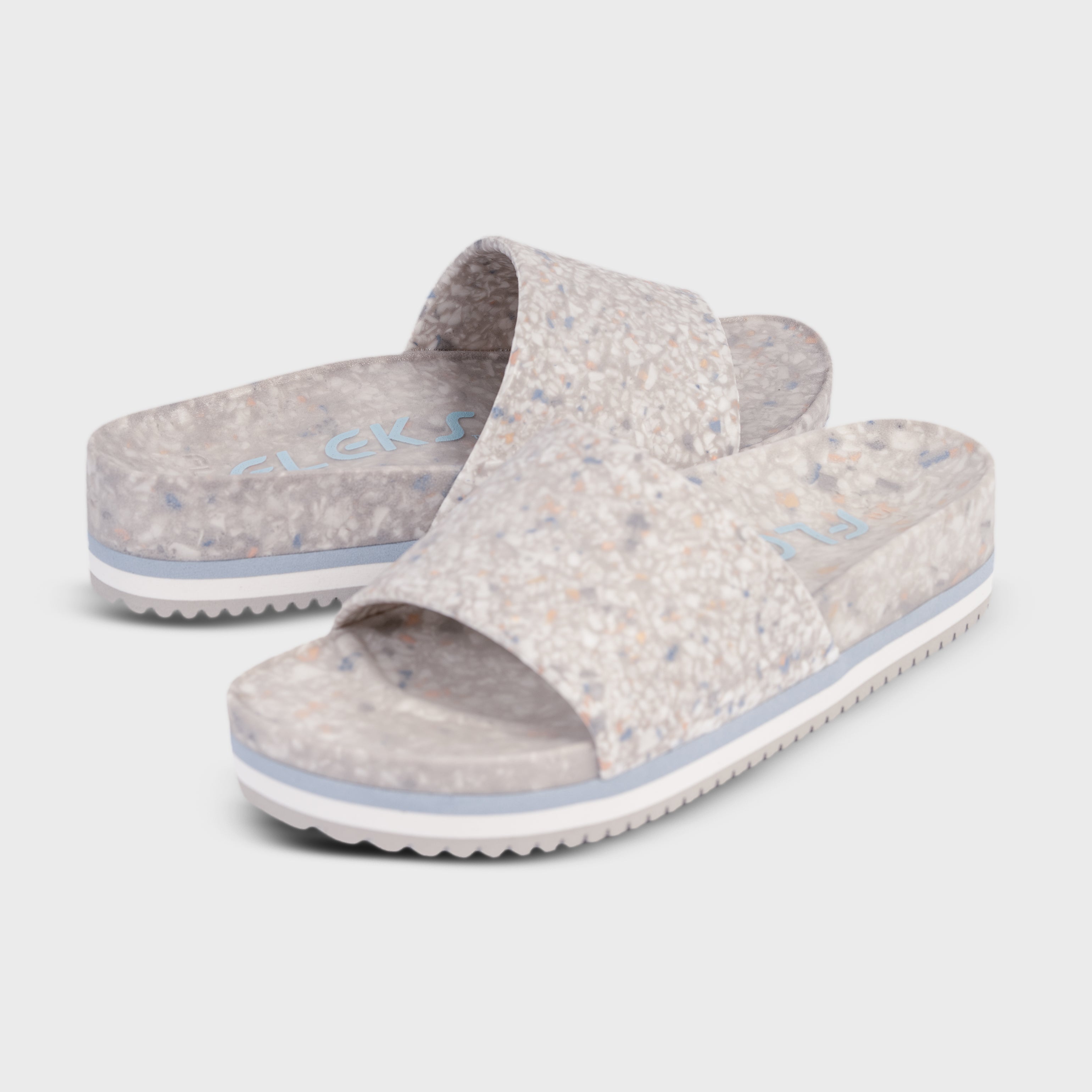 Plataforma East Beach Slide - Vaquero Descolorido