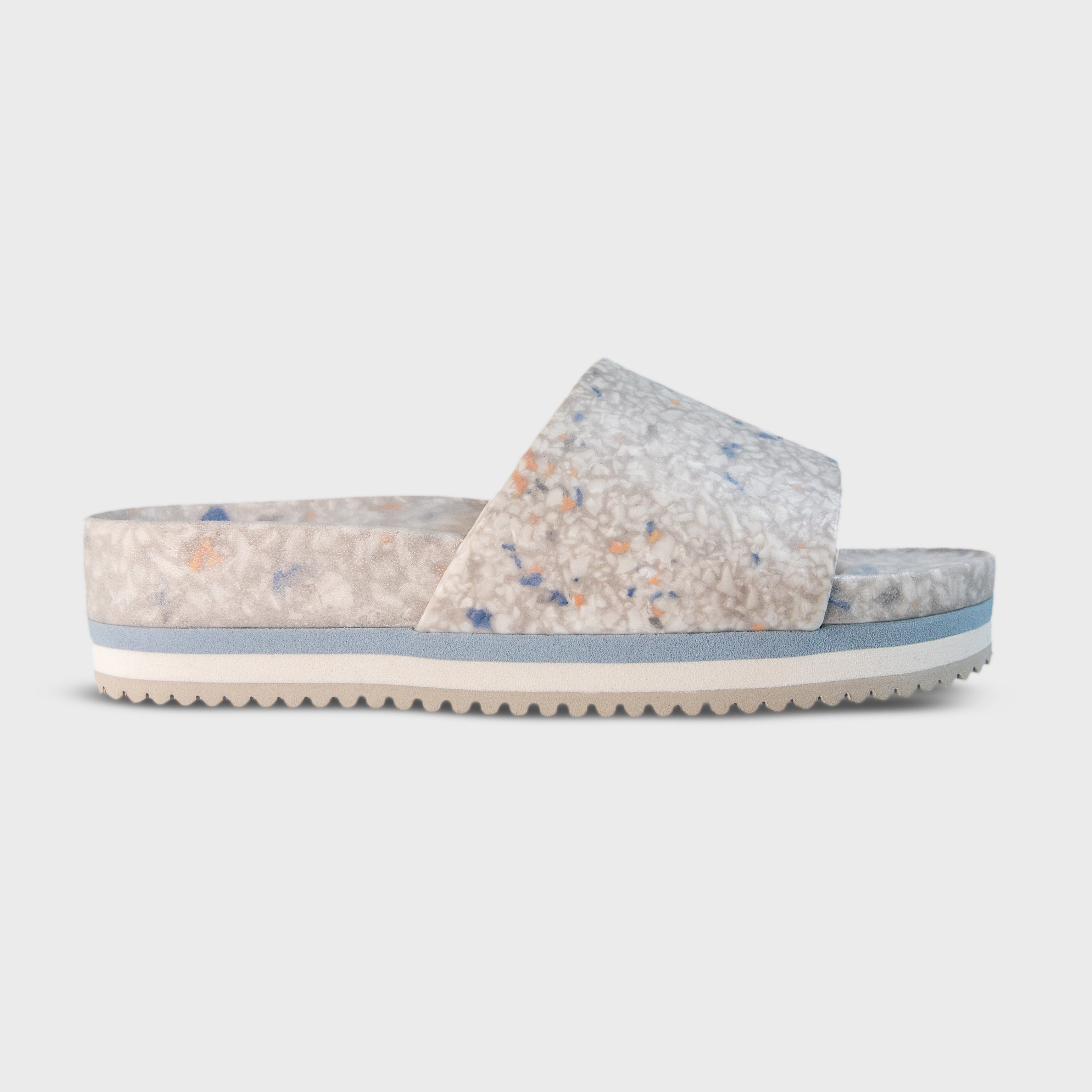 Plataforma East Beach Slide - Vaquero Descolorido