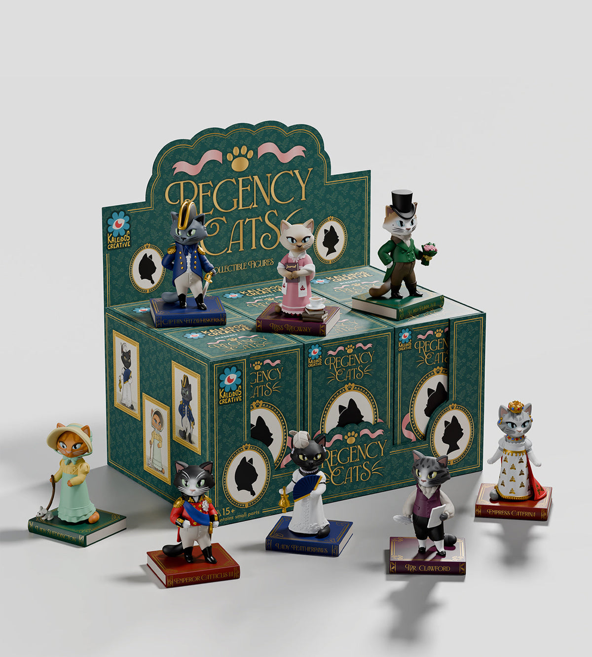 Kaleidos Creative: Regency Cats Blind Box