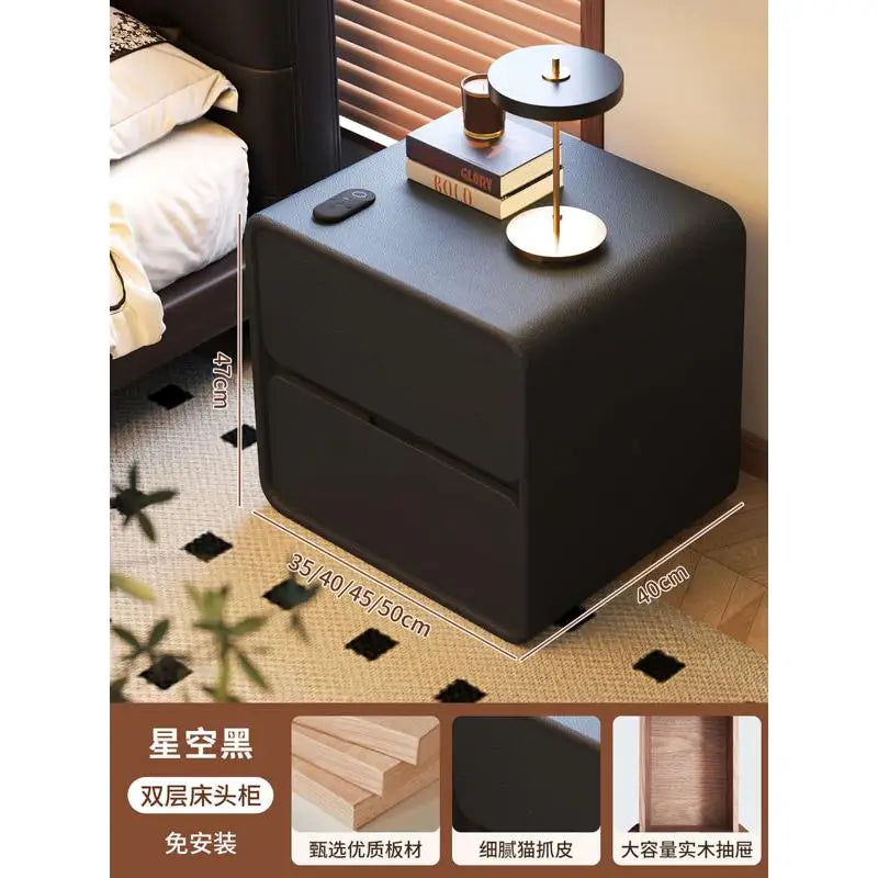 Mesita de noche moderna de salón Bauhaus, única, lujosa, bonita, mesa de noche nórdica moderna, mesa de centro, mueble de dormitorio