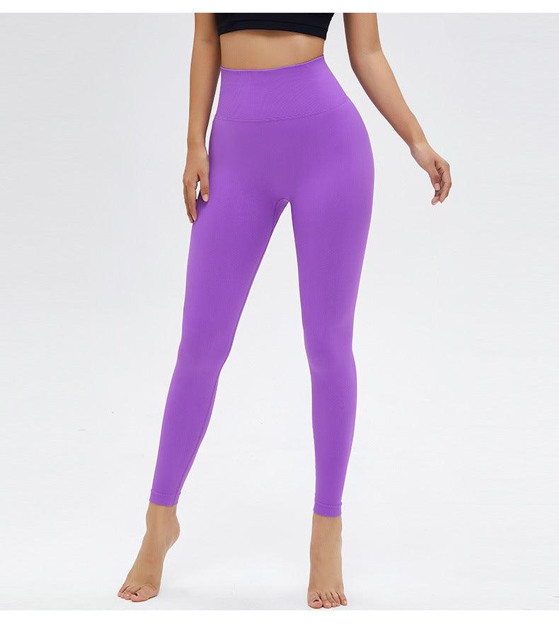 Mallas de yoga de cintura alta, sin costuras, push up, para mujer, pantalones de entrenamiento, súper elásticos, para gimnasio, mallas deportivas ajustadas, pantalones ligeros para correr