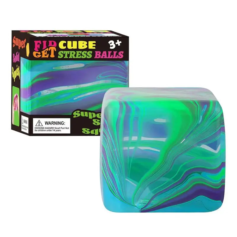 Needoh Style Snowflake Ice Cube Malt Sugar Squishy | Blind Box Stress Relief Toy