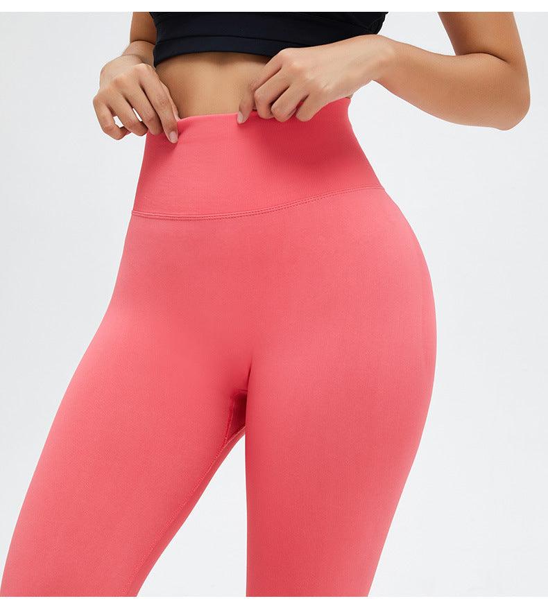 Mallas de yoga de cintura alta, sin costuras, push up, para mujer, pantalones de entrenamiento, súper elásticos, para gimnasio, mallas deportivas ajustadas, pantalones ligeros para correr