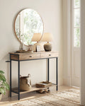 VASAGLE Console table, Hallway table, side table table, Sofa table with 2 drawers