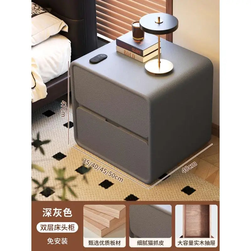 Mesita de noche moderna de salón Bauhaus, única, lujosa, bonita, mesa de noche nórdica moderna, mesa de centro, mueble de dormitorio