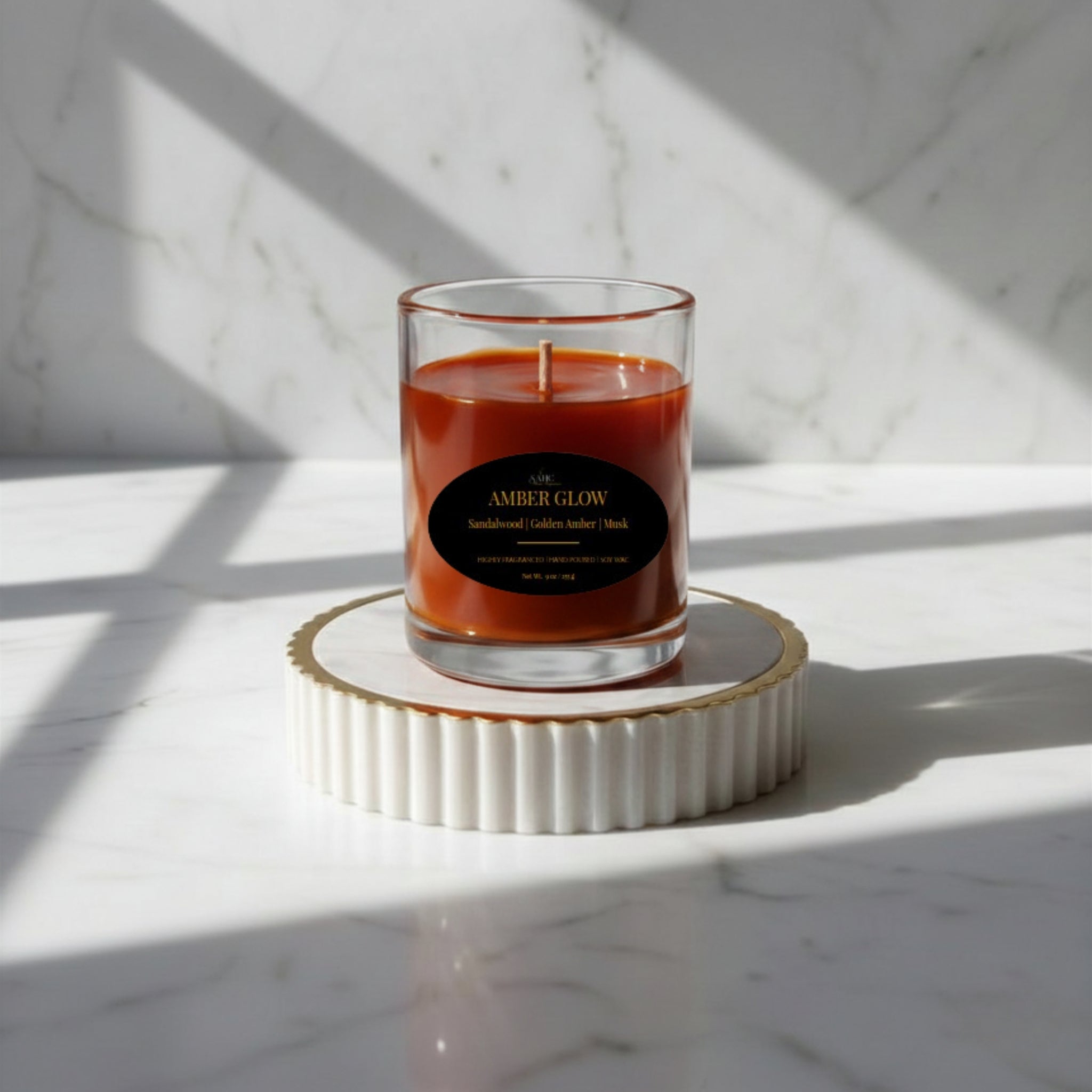 Amber Glow | Premium Soy Candle