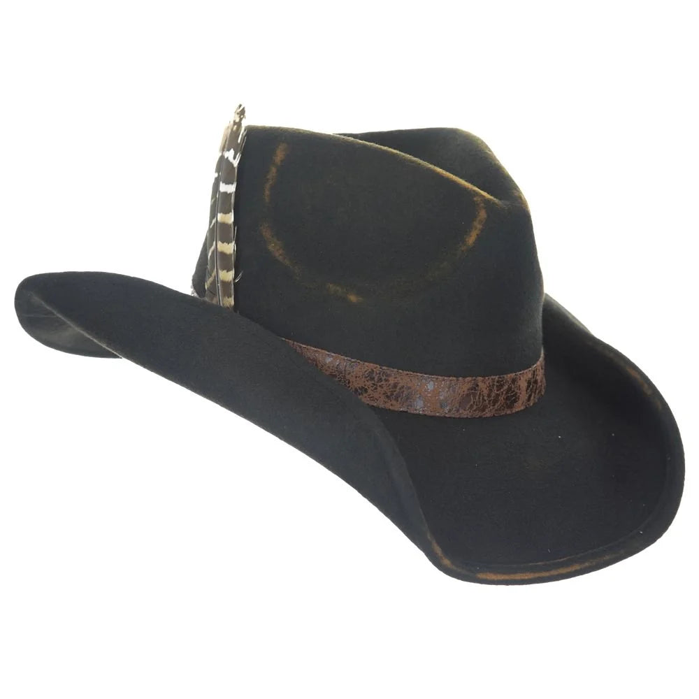 Scala Kamela - Wool Felt Cowgirl Hat