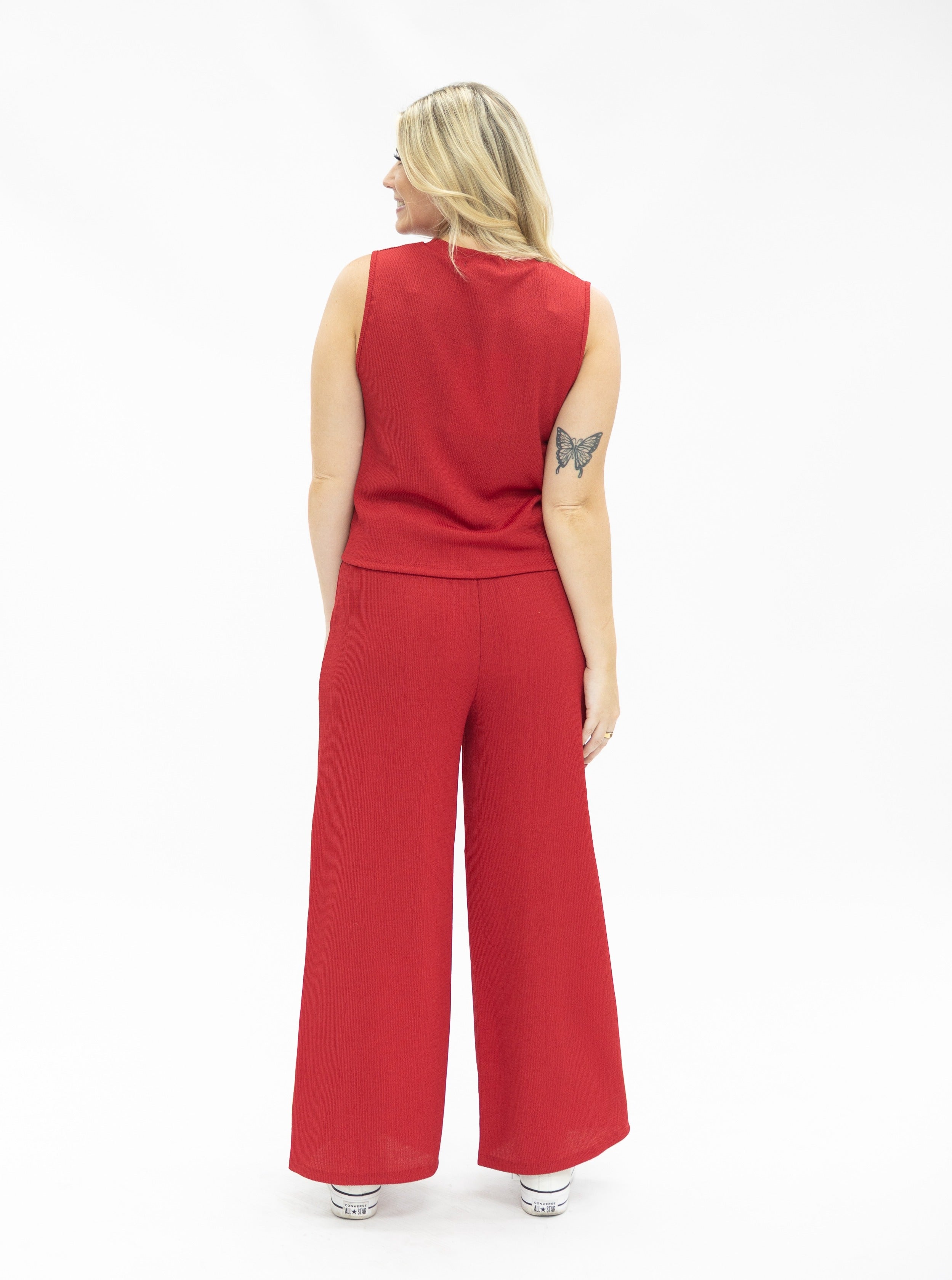Das Earhart Top, Rot