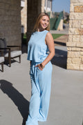 Die Earhart-Hose, Blau
