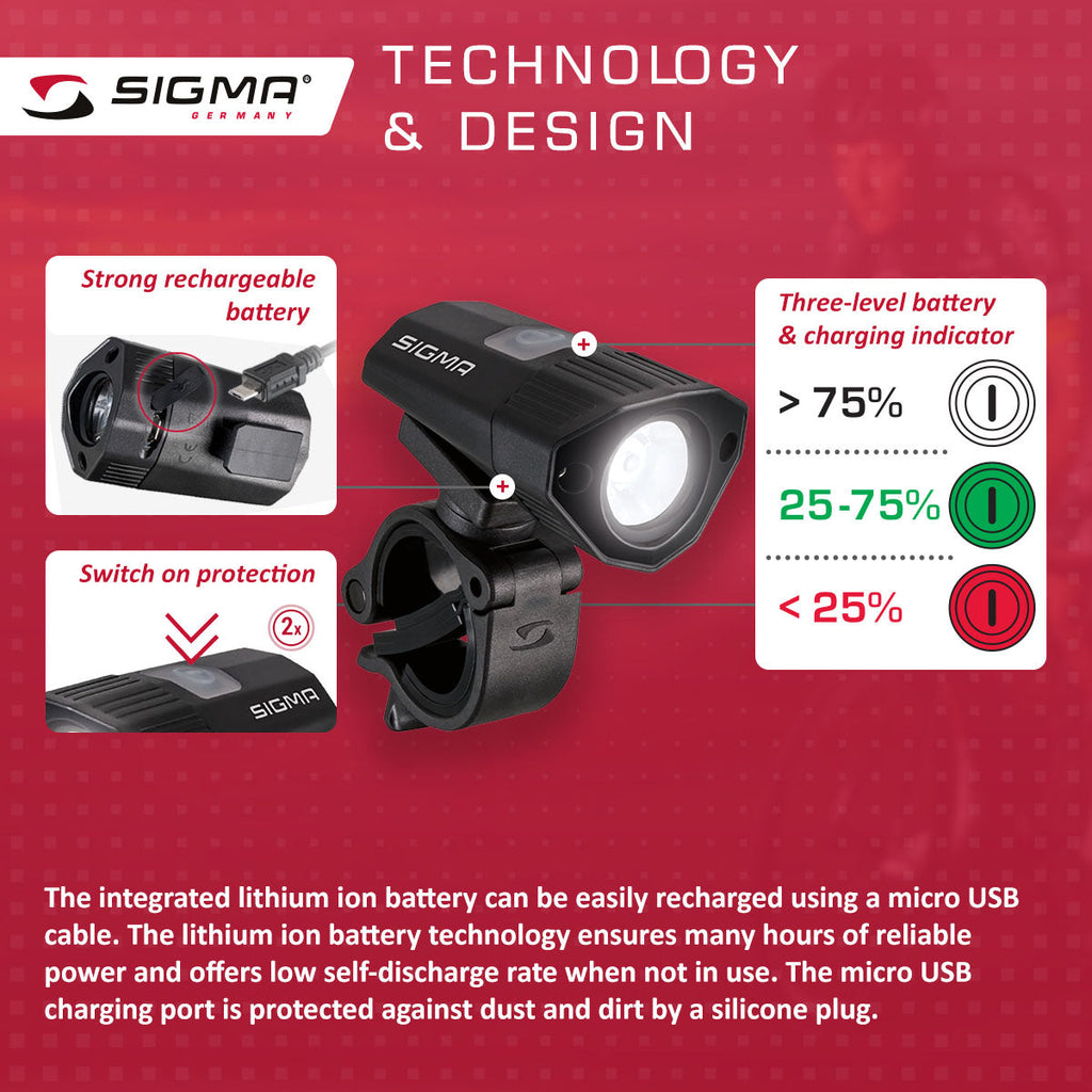 SIGMA Light - BUSTER 100, Power Light w/ optional NUGGET II Flash