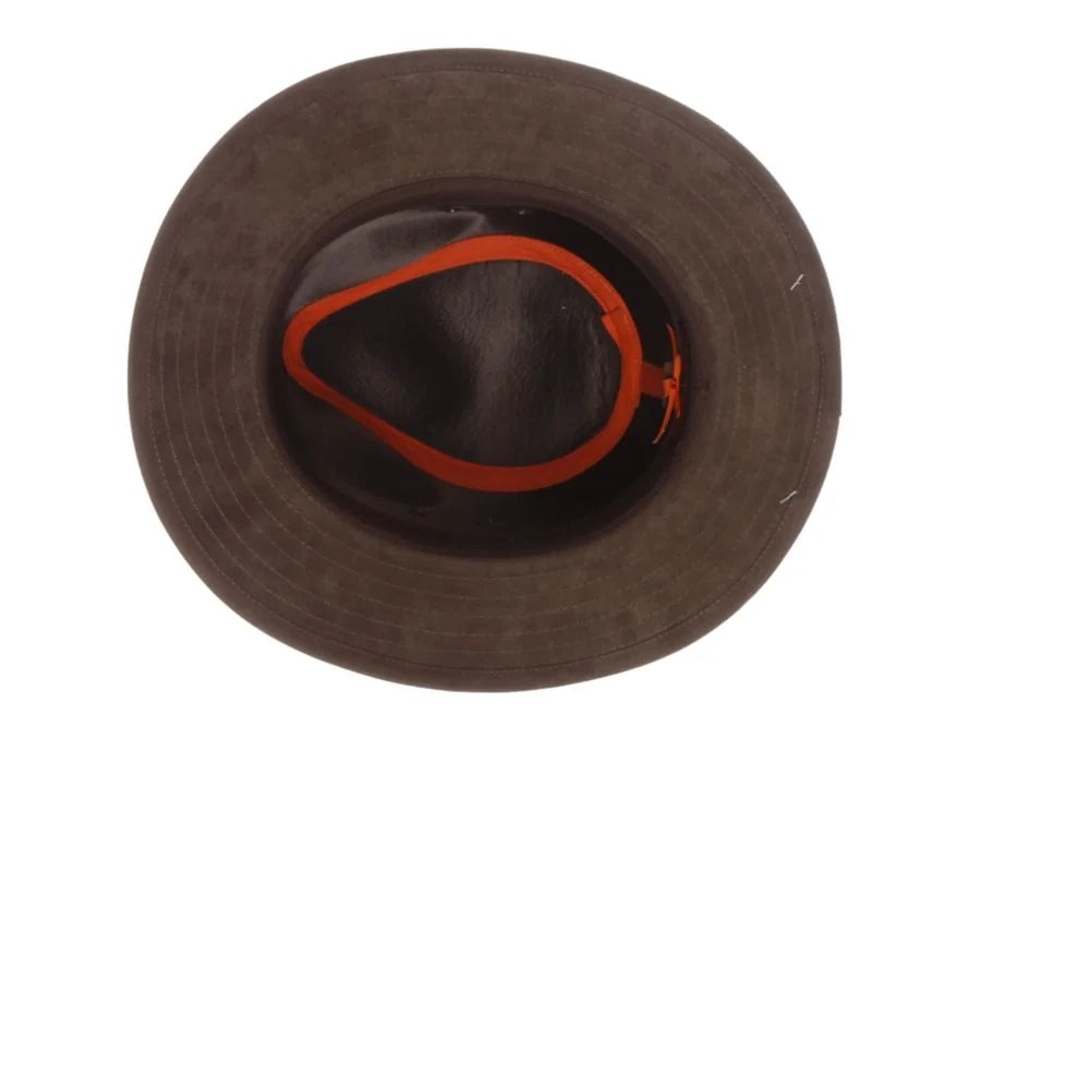 Scala Tullamore - Leather Outback Fedora Hat