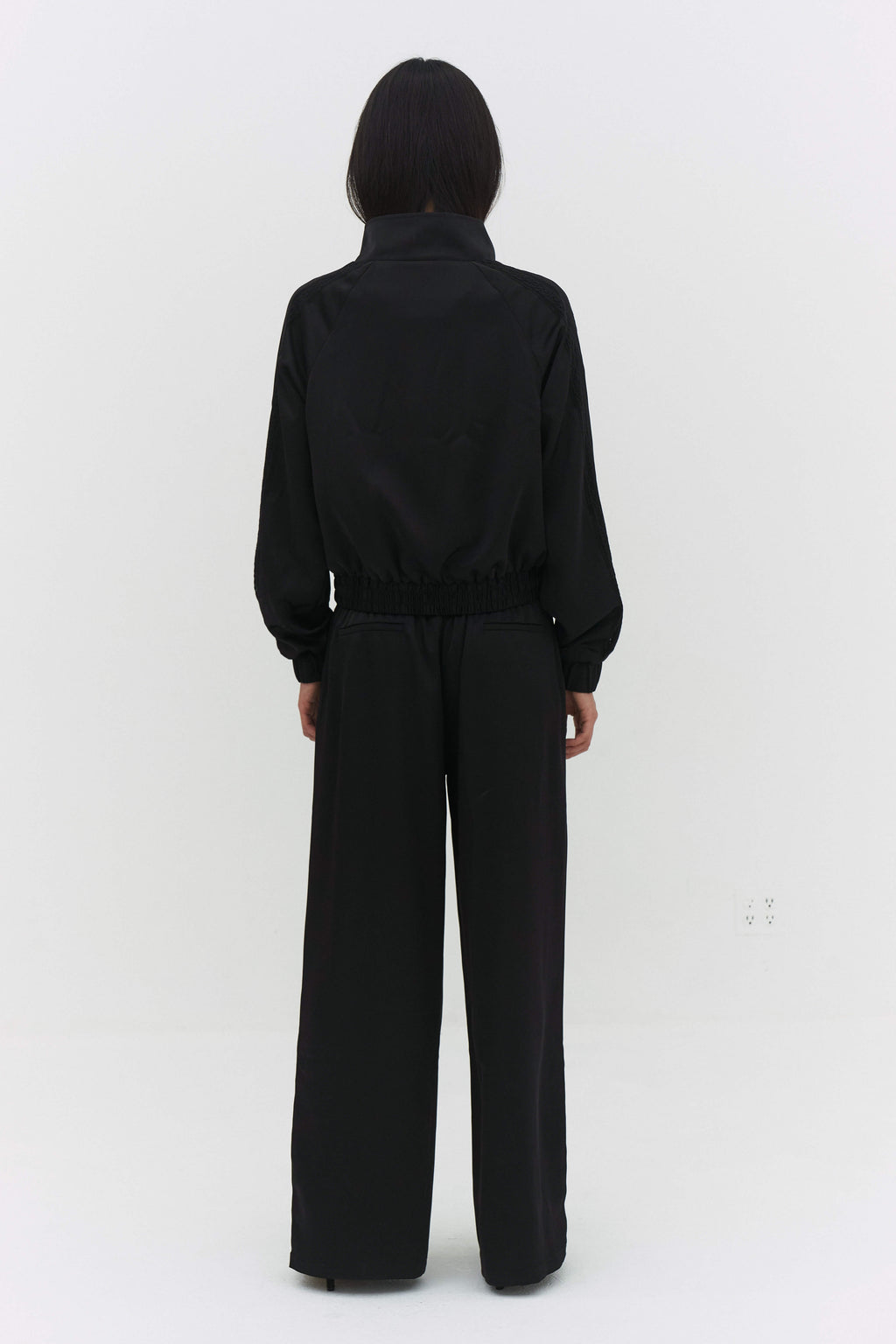 CHAQUETA DE PISTA LEISEU EN NEGRO