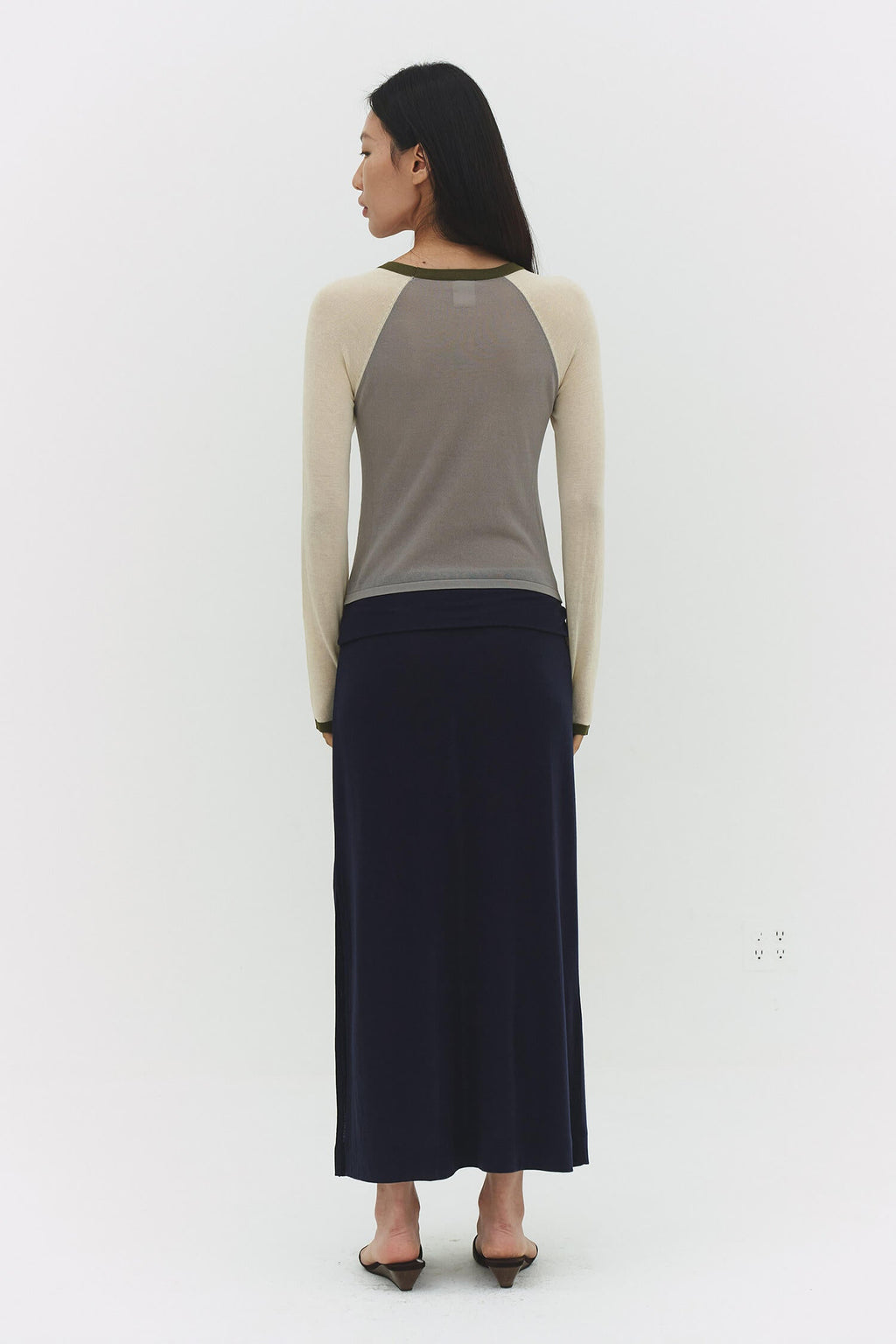 TOP RAGLÁN MIRINAE EN MATCHA MEL