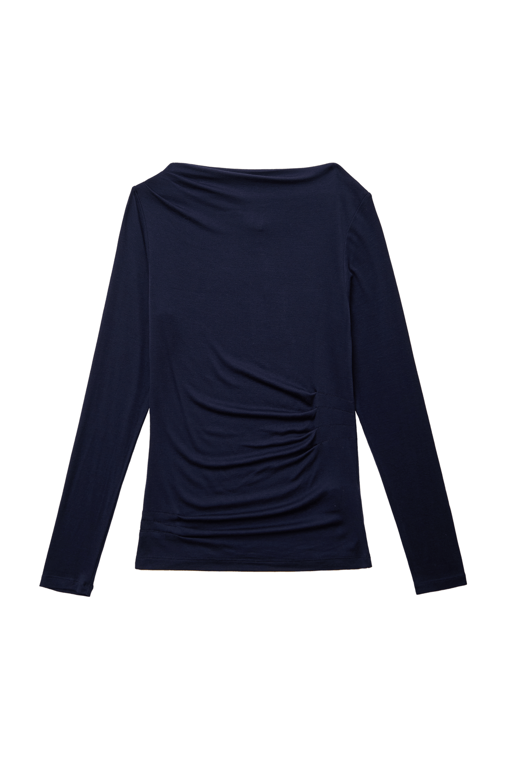 TOP DE MANGA LARGA NARAE EN AZUL MARINO