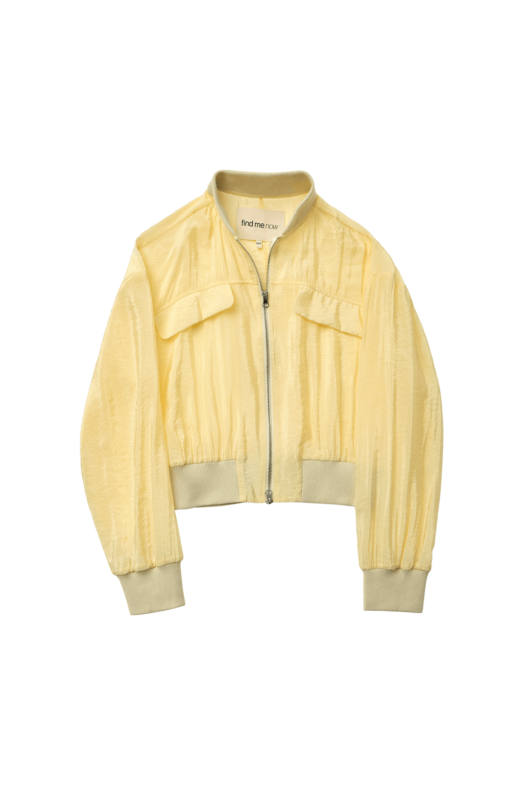 FABIO VOILE JACKET IN BUTTER