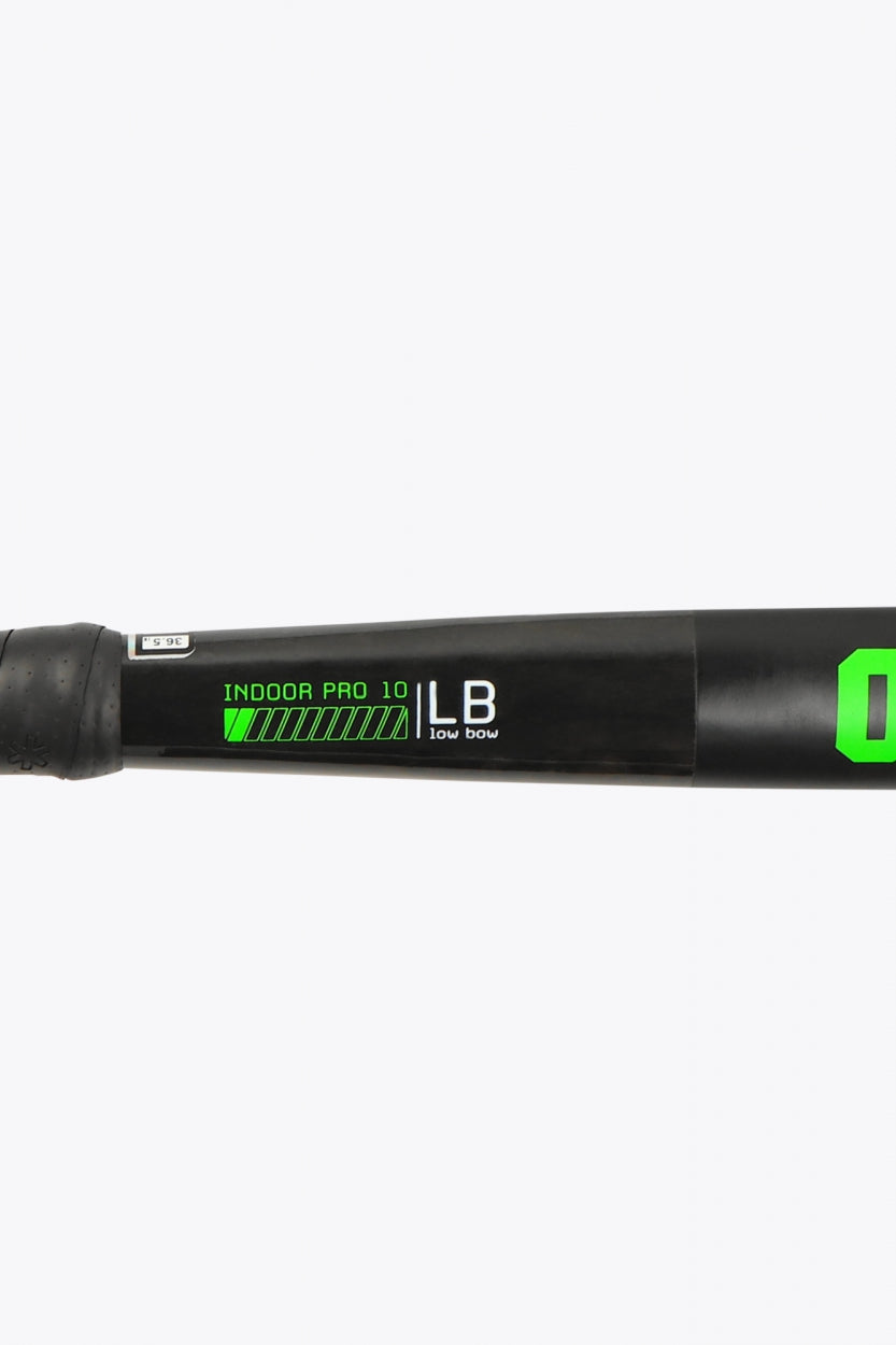 Osaka Indoor Hockey Stick Pro Tour 10 - Low Bow | Iconic Black