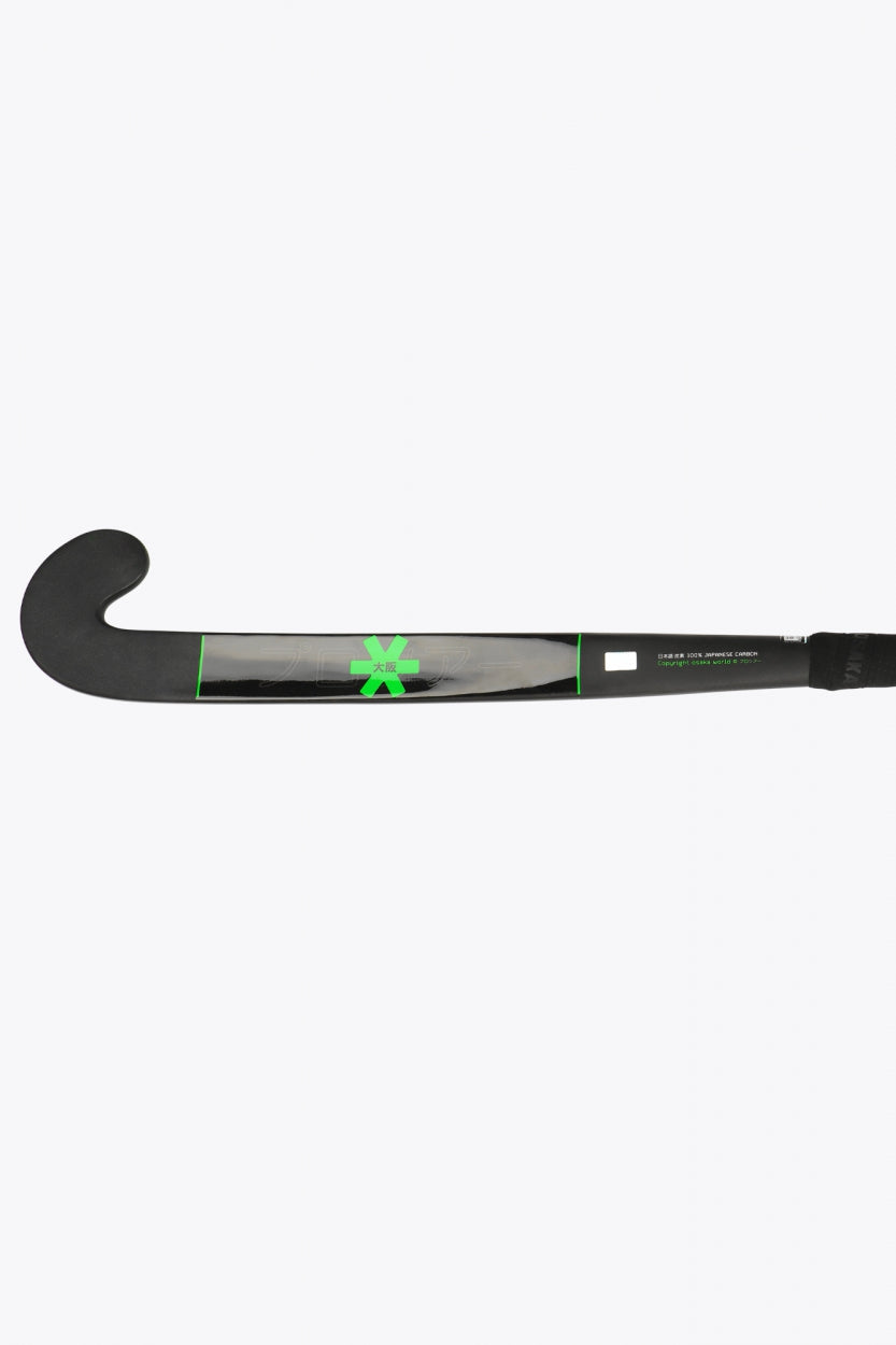 Osaka Field Hockey Stick Pro Tour 100 - Low Groove Bow | Iconic Black