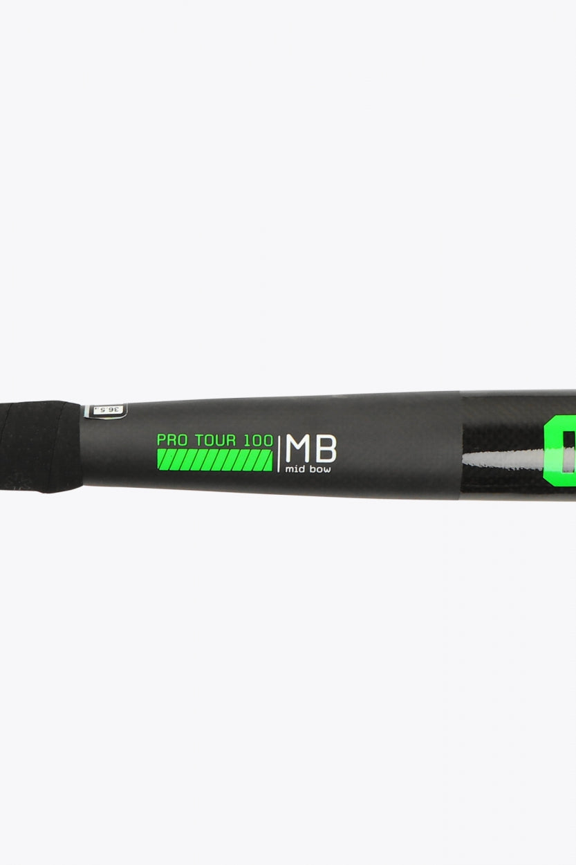 Osaka Field Hockey Stick Pro Tour 100 - Mid Bow | Iconic Black