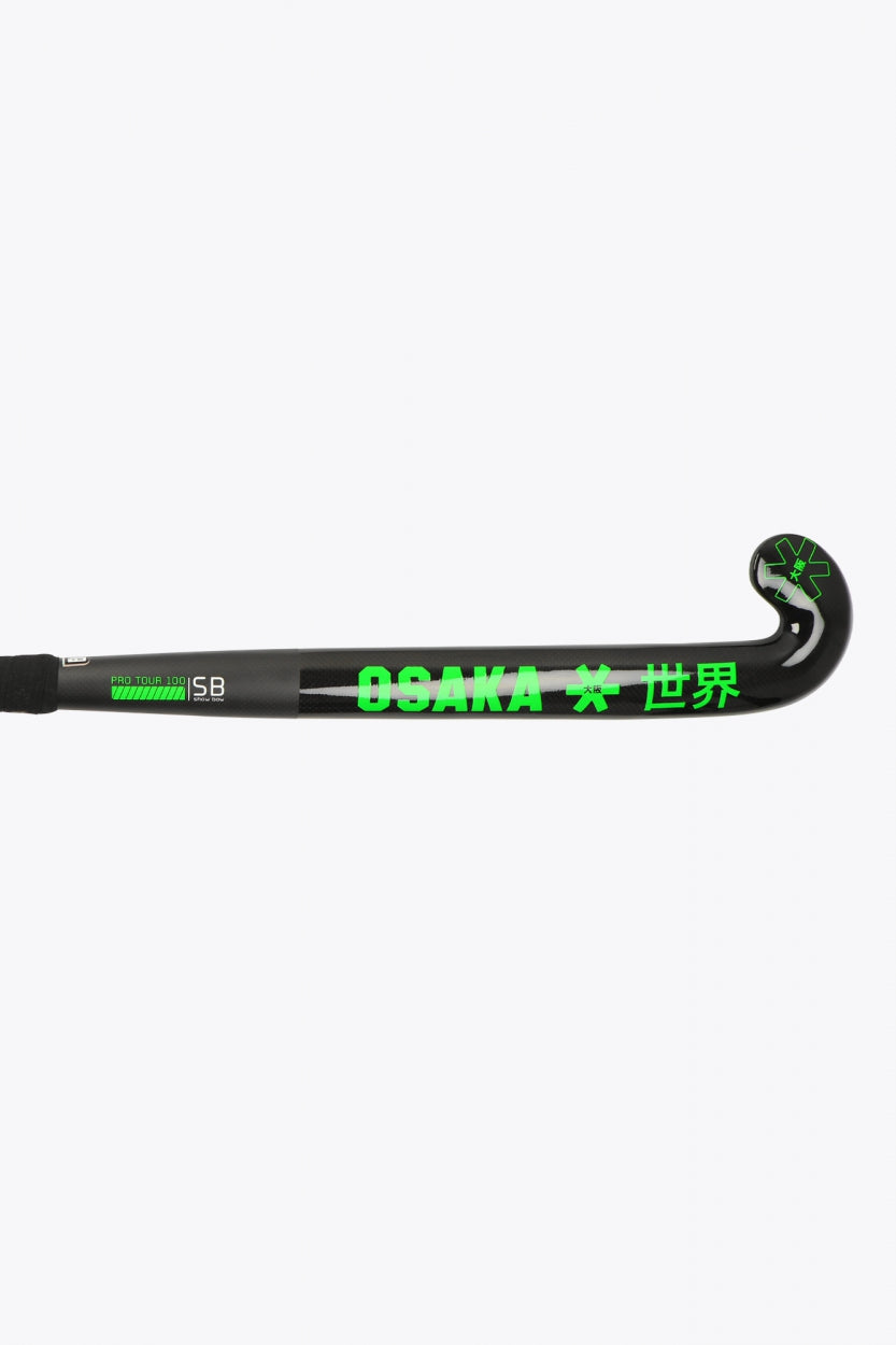 Osaka Field Hockey Stick Pro Tour 100 - Show Bow | Iconic Black