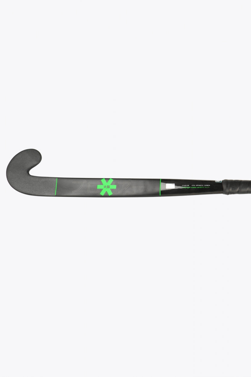 Osaka Field Hockey Stick Pro Tour 40 - Low Bow | Iconic Black