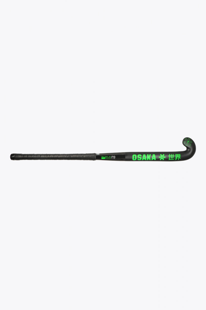 Osaka Field Hockey Stick Pro Tour 40 - Pro Bow | Iconic Black