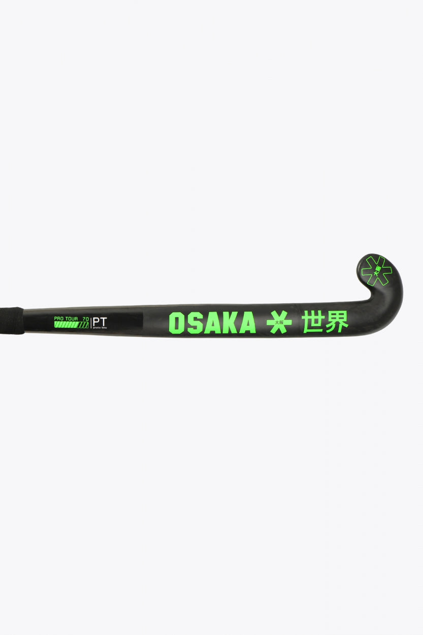 Osaka Field Hockey Stick Pro Tour 70 - Proto Bow | Iconic Black