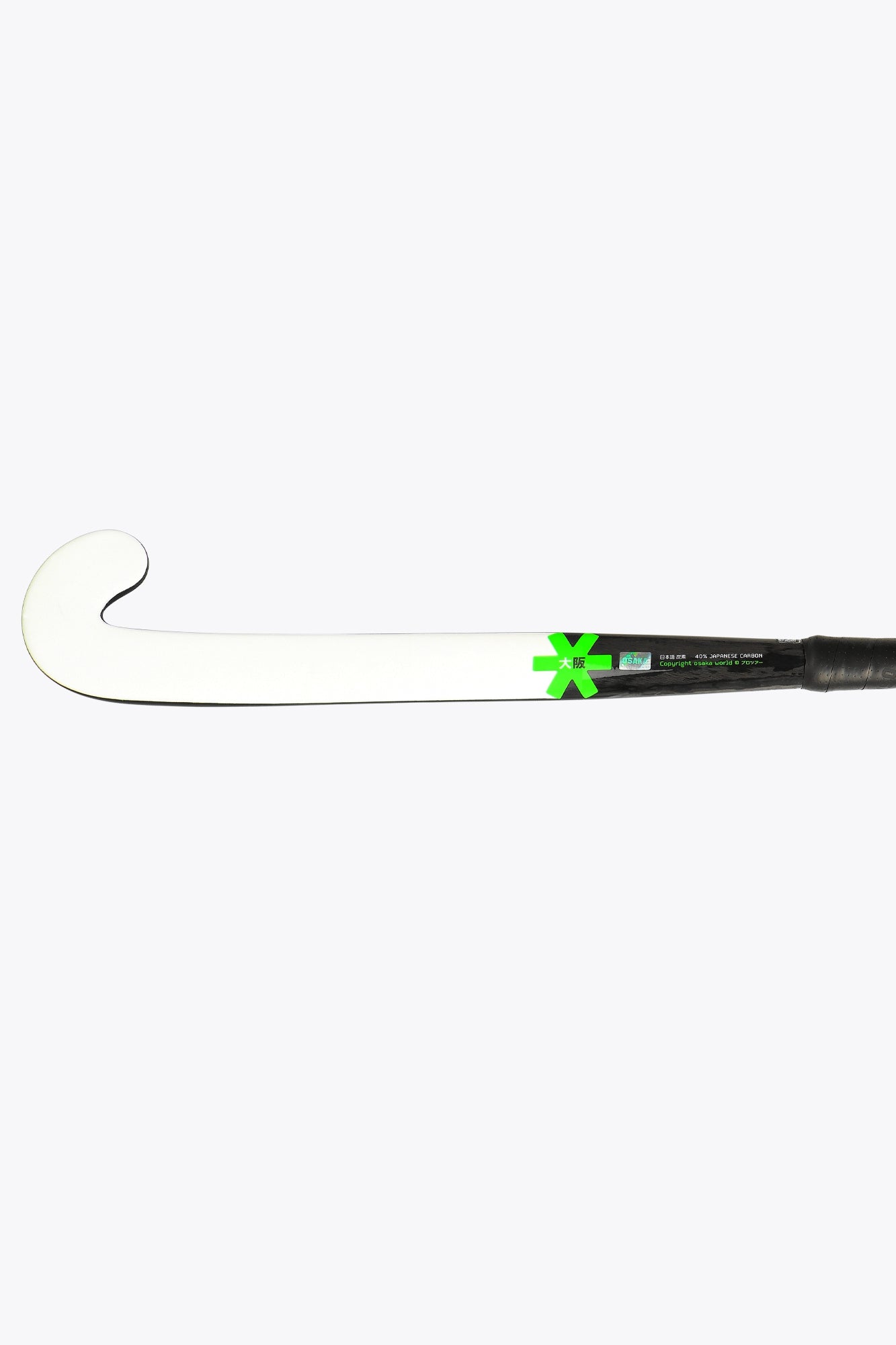 Osaka Field Hockey Stick Pro Tour 40 - Pro Bow - LTD Edition White | Iconic Black