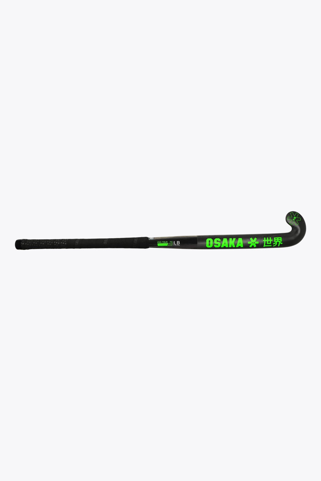 Osaka Field Hockey Stick Pro Tour 70 - Low Bow - LTD Edition White | Iconic Black