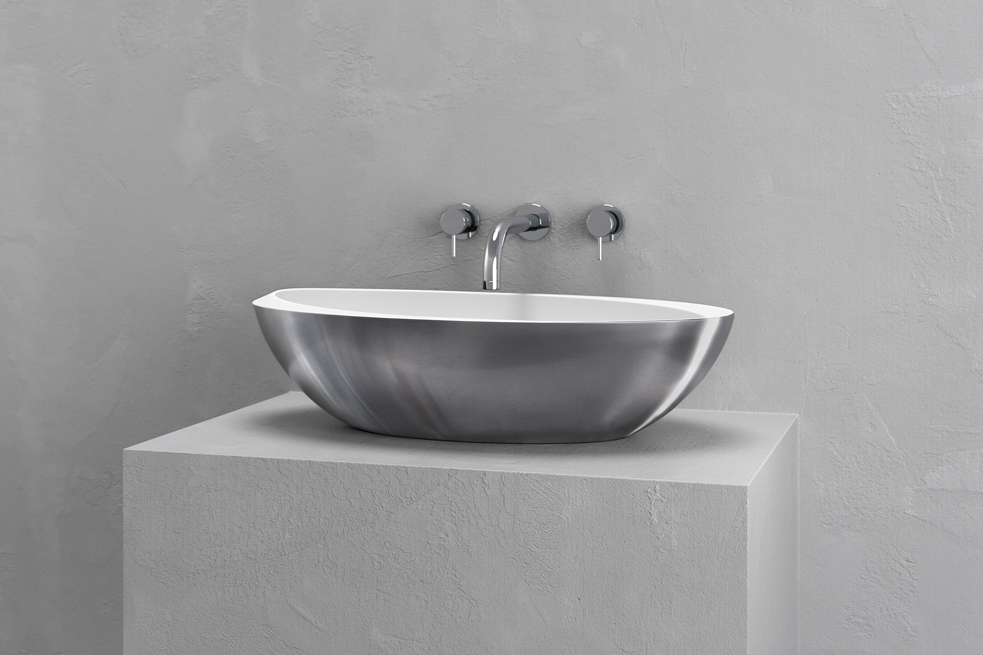 Half Ovoid Luxury Vessel Sink