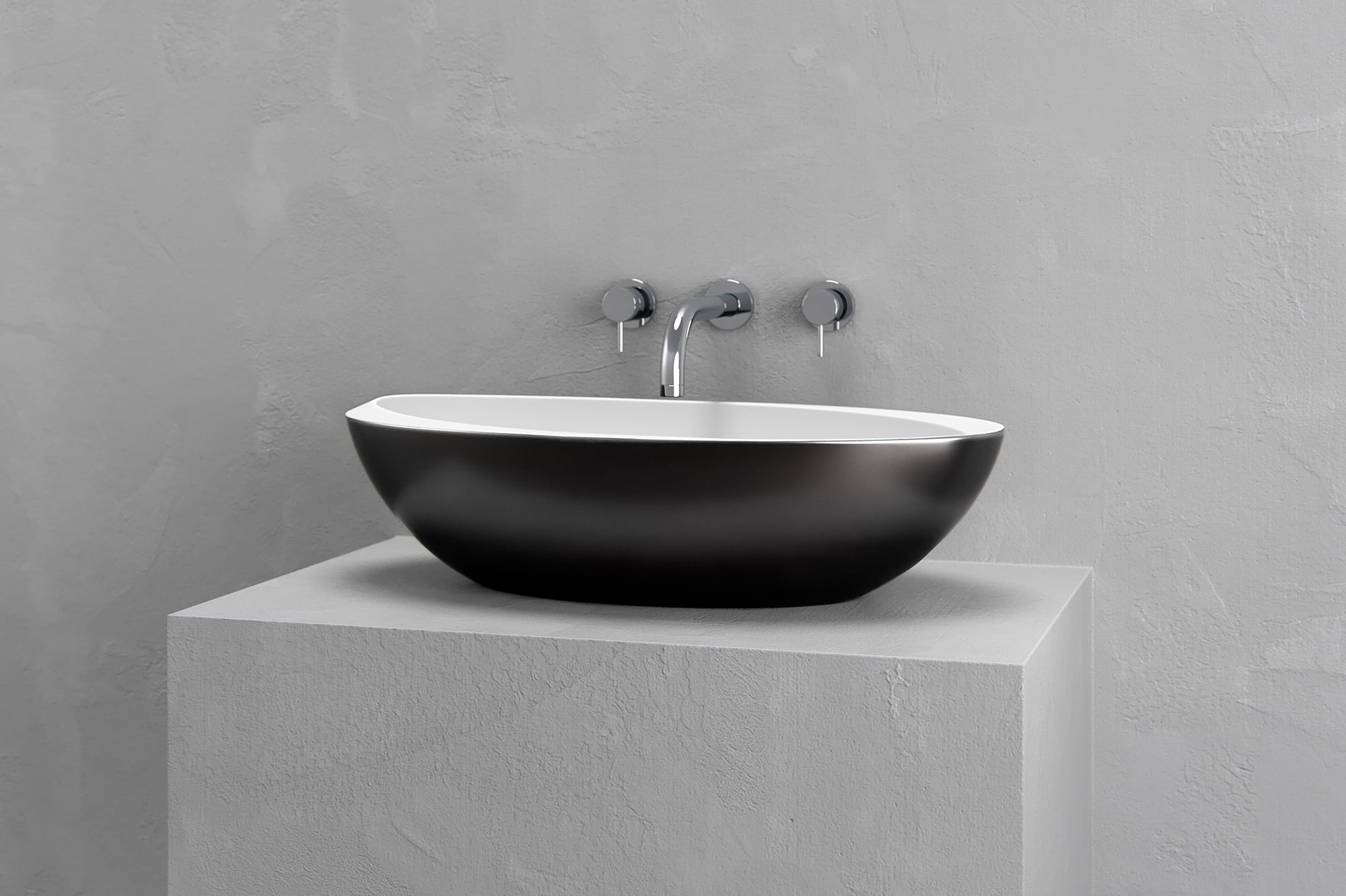 Half Ovoid Luxury Vessel Sink