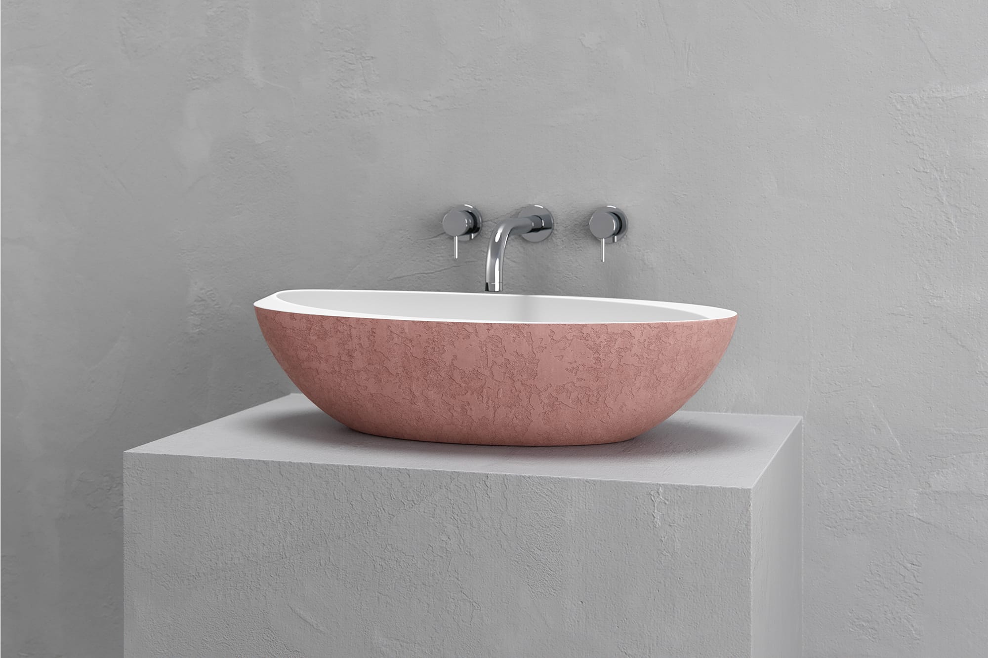 Half Ovoid Luxury Vessel Sink