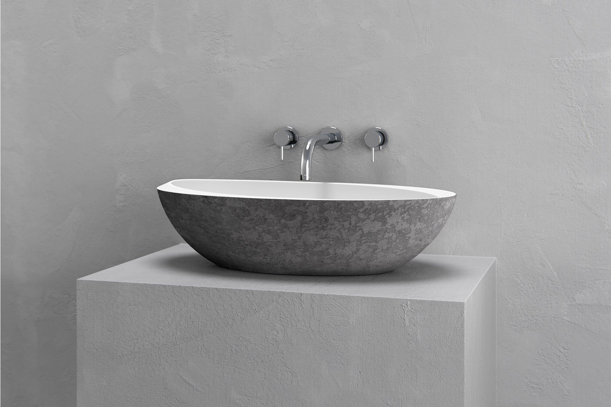 Half Ovoid Luxury Vessel Sink