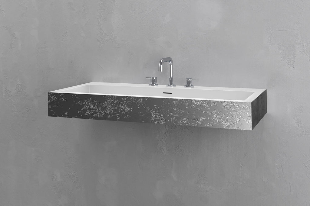Wall Mounted Rectangular Bathroom Sink