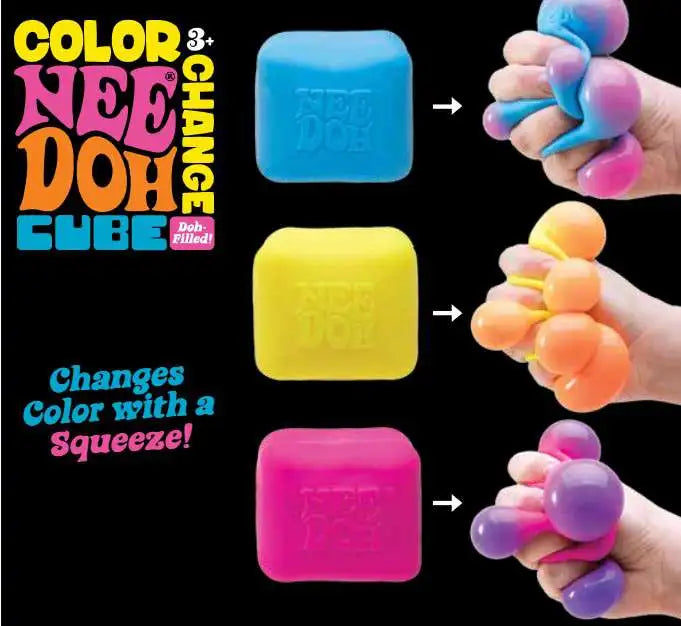 NeeDoh: Cambio de color - Cubo