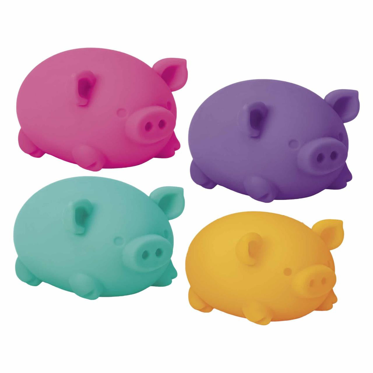 NeeDoh: Cerdito de Juguete para Apretar (Colores Aleatorios)