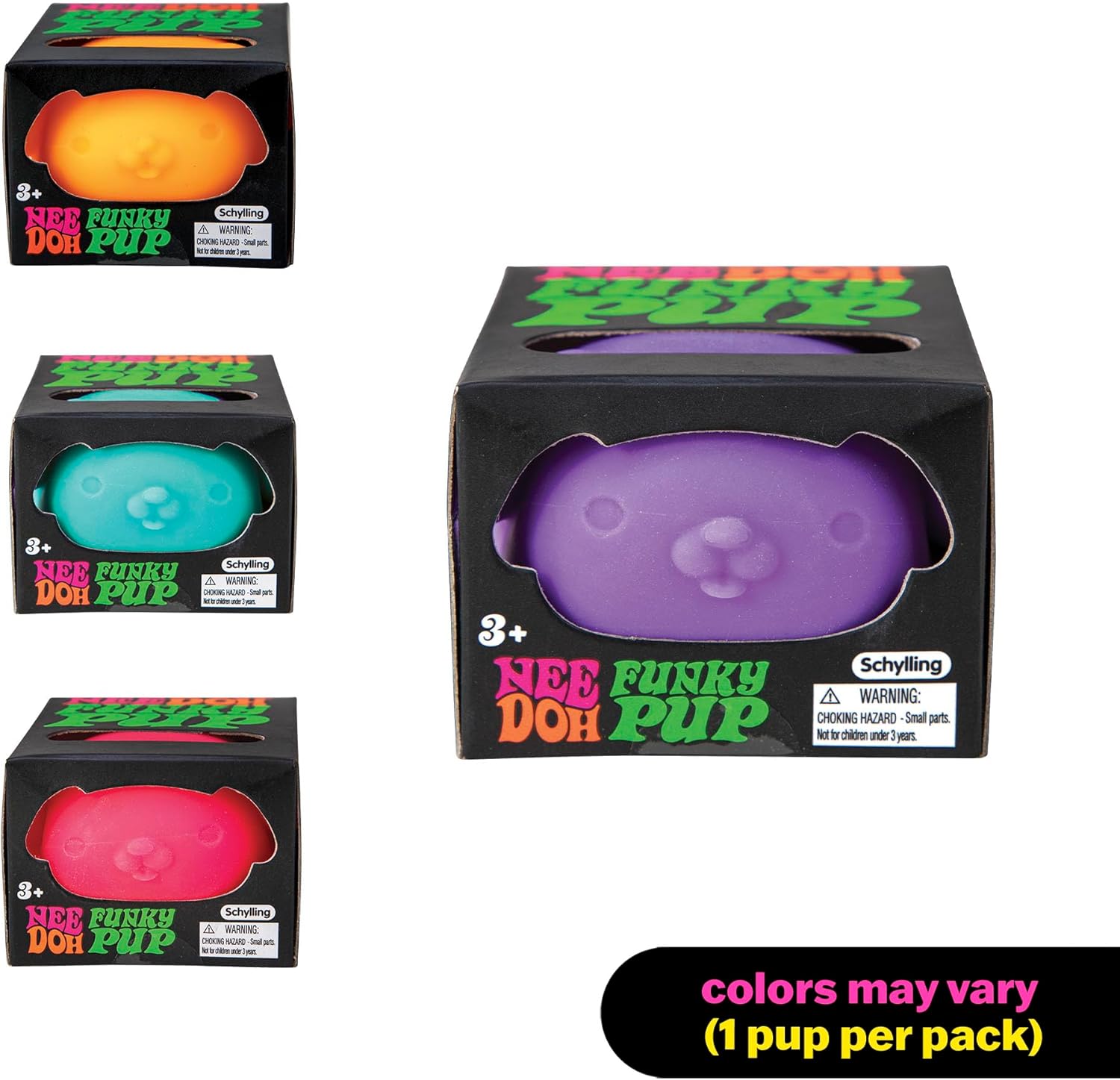 NeeDoh: Perrito Funky - Colores aleatorios