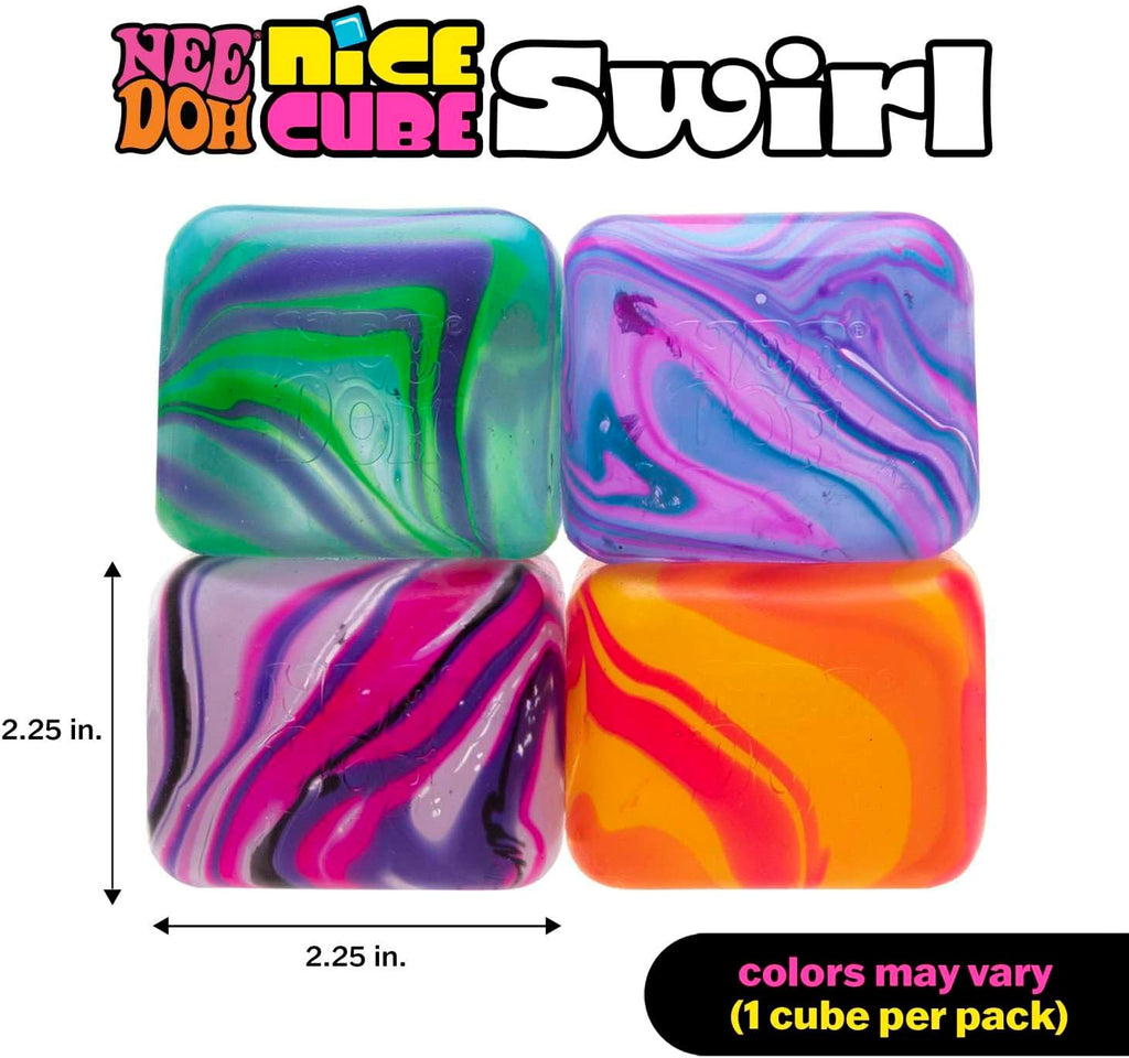 NeeDoh: Nice Cube - Remolino - Colores Aleatorios
