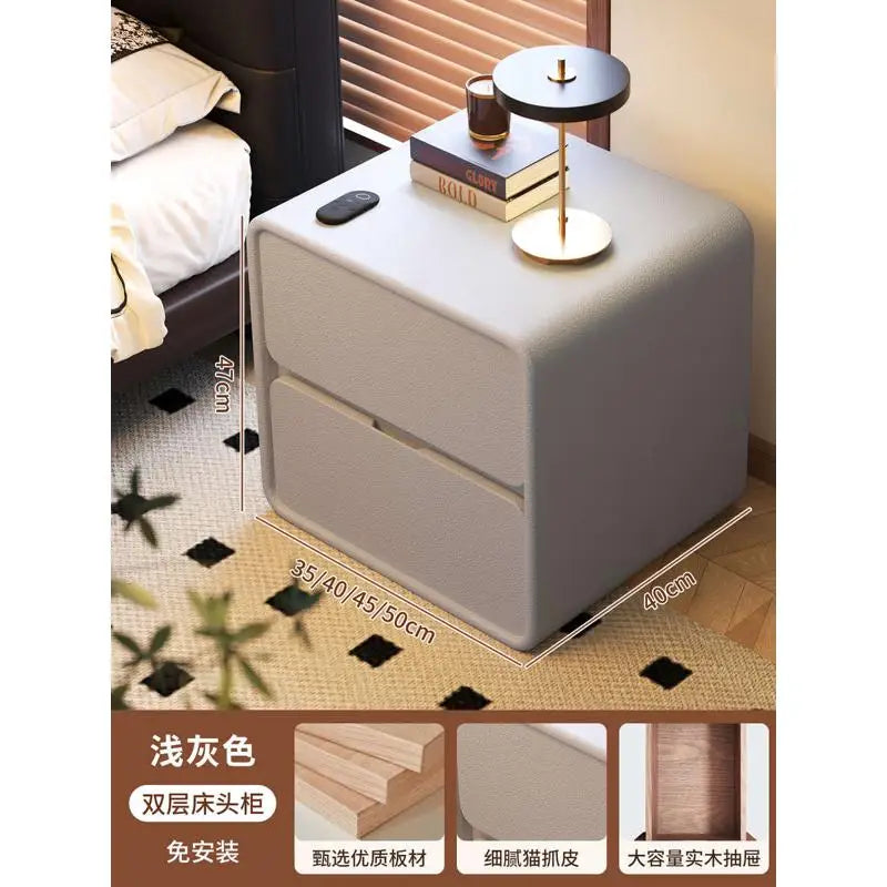 Mesita de noche moderna de salón Bauhaus, única, lujosa, bonita, mesa de noche nórdica moderna, mesa de centro, mueble de dormitorio