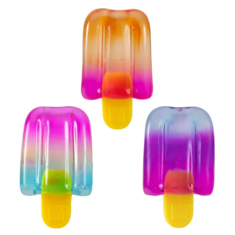 Needoh Style Sensory Squishy Cube | Anti Anxiety Squeeze Object for Focus and ADHD