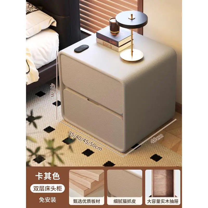 Mesita de noche moderna de salón Bauhaus, única, lujosa, bonita, mesa de noche nórdica moderna, mesa de centro, mueble de dormitorio