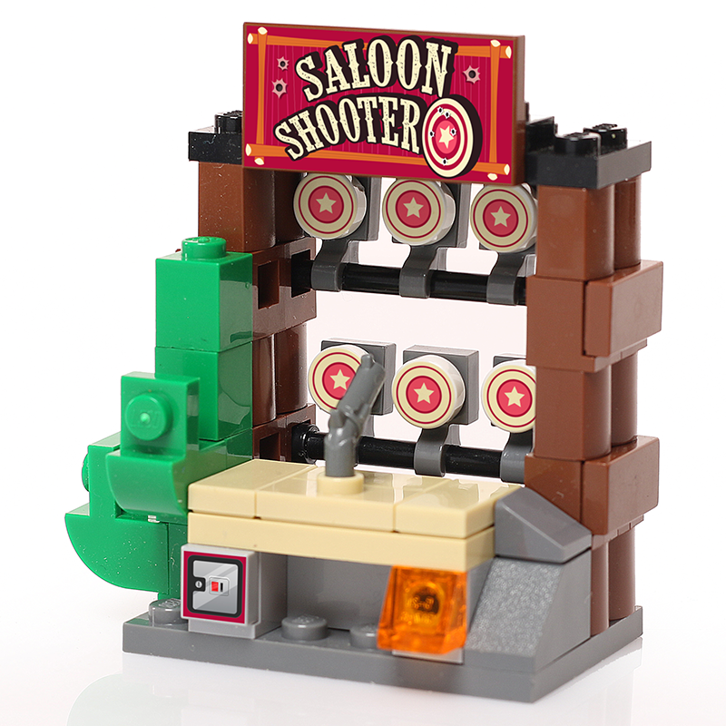Saloon Shooter Arcade Game made using LEGO parts