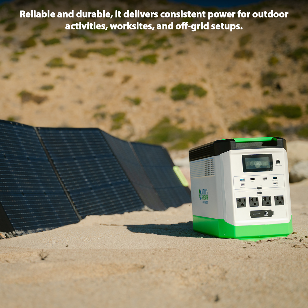 Generador solar de litio de alta capacidad 1800