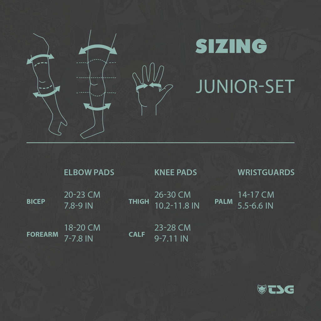 TSG - Junior-Set (Skate Pad Set)