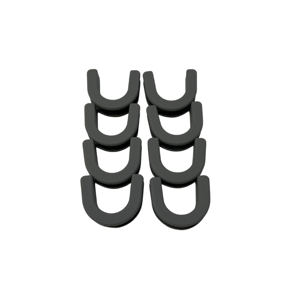 TRAPSKI LowPro 4 L Ski and Snowboard Rack Insert for Rooftop Cargo Box | High Quality Marine Grade HDPE Plastic | Premium Strap Included | 3 Year Warranty | Made in the USA | Veteran Owned Business