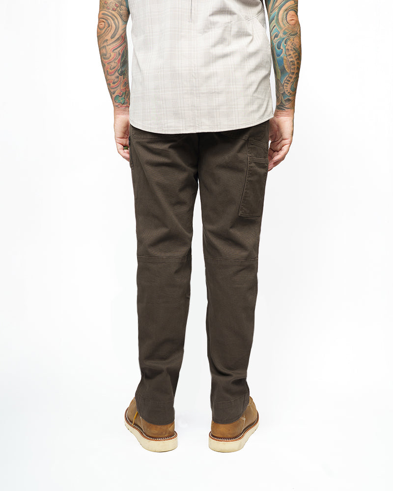 Pantalones Trailblazer Corte Entallado - MARRÓN OSCURO