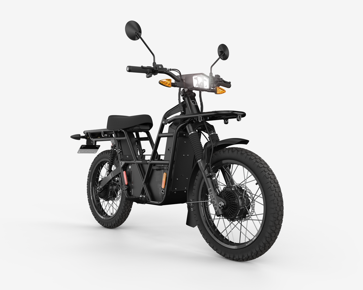 Bicicleta de aventura 2x2 - Negra