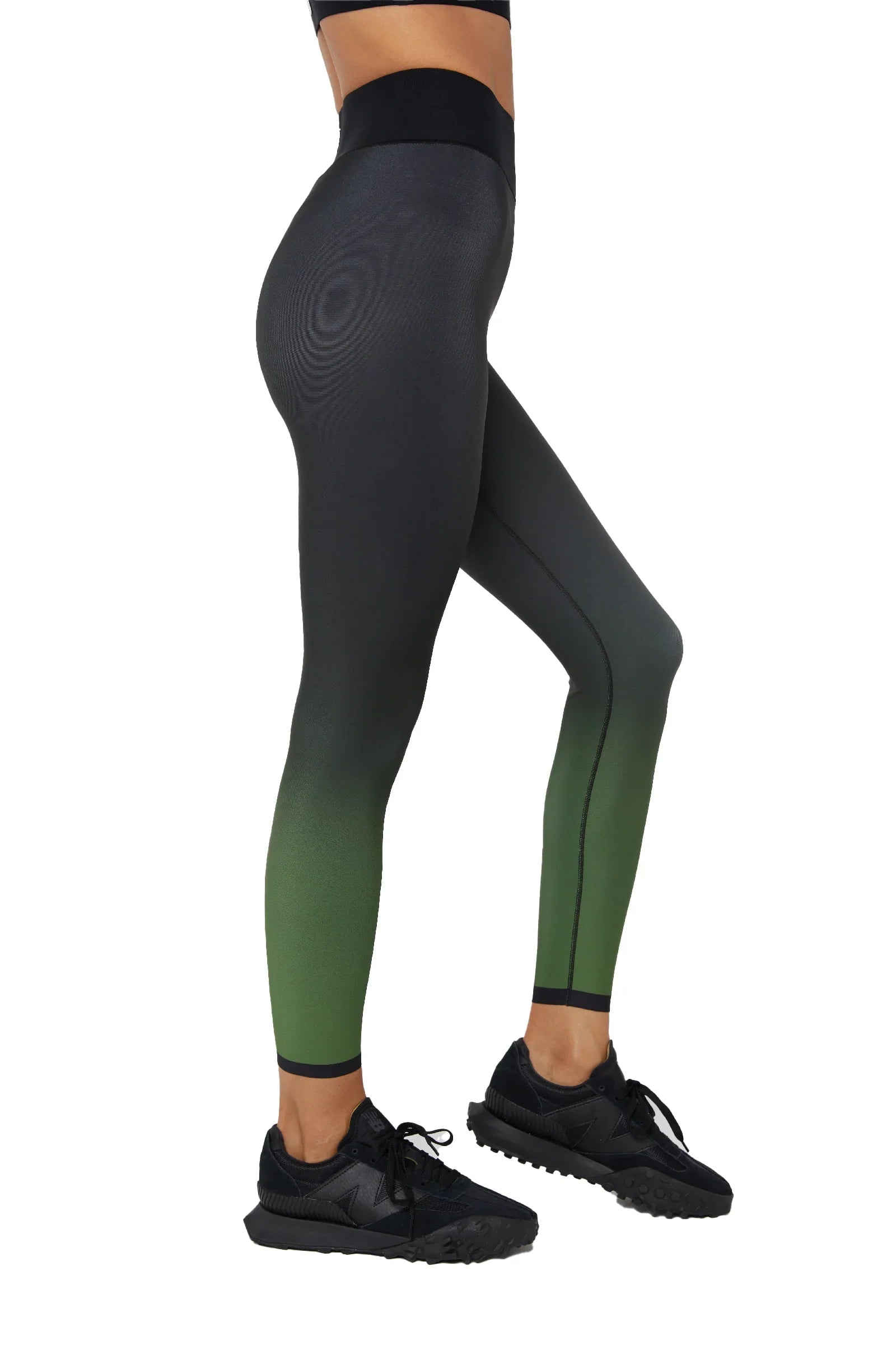 NERO ULTRACOLOR ULTRA HIGH LEGGING - NERO GREEN